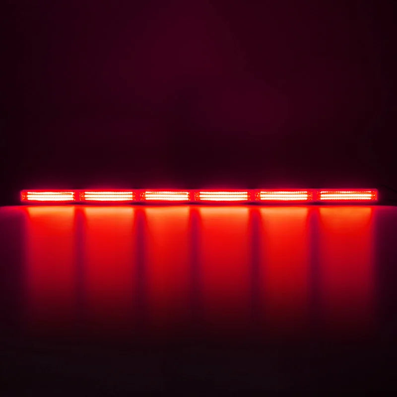 35 Inch Single Sided COB Strobe Light Bar Truck Pickup Traffic Emergency LED Warning Flash Light Others Car Lighting Accessories