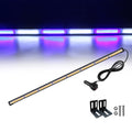 47 Inch Automotive Led Strobe Light Bars Flashing Traffic Emergency Warning Light COB Working Lights for Heavy Duty Vehicles