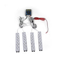 DC12-24V 6LED Emergency Vehicle Surface Mouted Warning Light Truck Amber Blue Red LED Emergency Strobe Lights