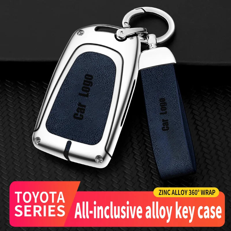 GPRGIT Zinc Alloy Car Key Cover Case for Toyota Yaris L 2022/VIOS FS