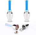 GPRGIT LED Flash Tyre Wheel Valve Cap Light for Car Bike Bicycle Motorbicycle