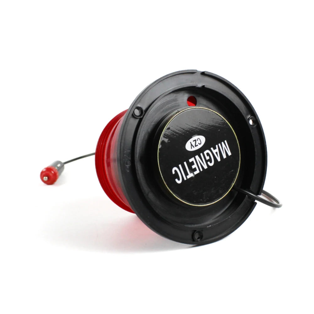 New Car Roof Top LED Emergency Warning Light Rotating Amber Strobe Beacon Flashing Light for Engineering Vehicle Forklift Truck