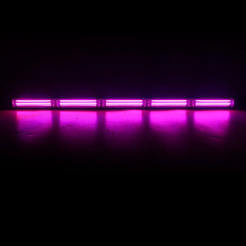 29inch Vehicles COB Warning Strobe Lightbar Multicolor Flashing DRL Lights Bar LED Flash Emergency Work Lights for Trucks