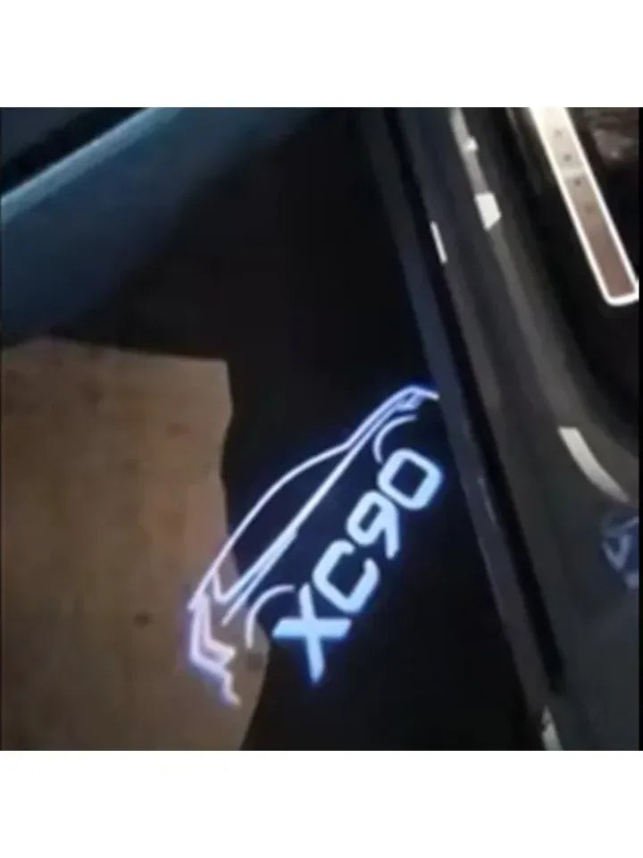 GPRGIT LED HD Logo for Polestar 1 2 V60 XC40 Car Door Light Projector Ghost Shadow Laser Welcome Light Courtesy Atmosphere Lamps