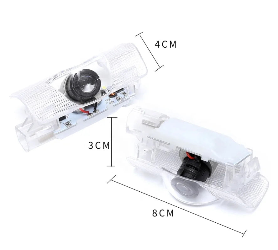 GPRGIT Toyota Crown 2019/2020 Car Logo Projector Door Step Light 12V