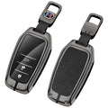 GPRGIT Alloy Leather Key Case Cover for Toyota Corolla RAV4 CHR C-HR Camry Crown Auris 200 Prado Land Cruiser Protector Bag
