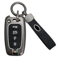 GPRGIT Zinc Alloy Car Key Case Cover for Kia Optima K5, Forte, Soul, Sorento, Mohave, Borrego (2011-2012)