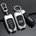 GPRGIT Zinc Alloy Car Remote Key Case Cover for Honda CRV CR-V Fit Civic Accord HR-V HRV City Odyssey XR-V Keyless Shell Accessories