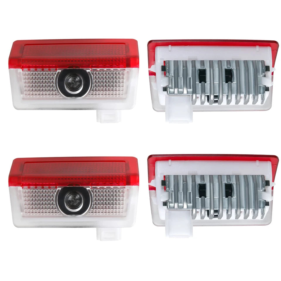 GPRGIT 5W Wireless LED Car Door Welcome Light for Mercedes-Benz E/C/S Class E300L GLC