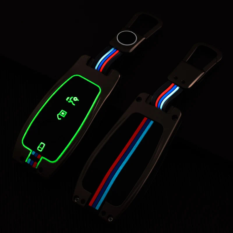 GPRGIT Smart Car Key Case Cover for Mercedes Benz E S Class W213 E200 E260 E300 GLA CLA GLC GLE GLB AMG
