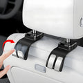 GPRGIT Multi-functional Car Headrest Hook Storage Rack - Adjustable Car Seat Back Hook Suitable for Handbags and Backpacks