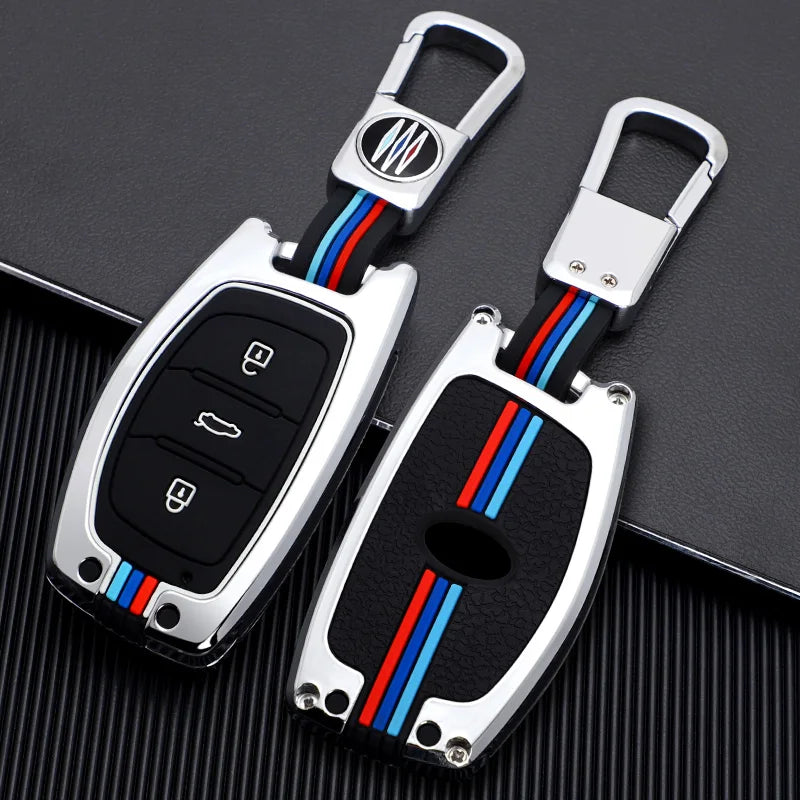 GPRGIT Fashion Zinc Alloy Car Key Cover Case for Hyundai IX25 IX35 I20 I30 I40 Hb20 Santa Fe Sonata Elantra Creta Solaris Auto Keychain