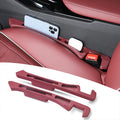 GPRGIT 2-pack Universal Car Seat Gap Sealant Seam Filler Seat Side Slot Strip Gap Interior Storage Box Leak-proof Filler Strip