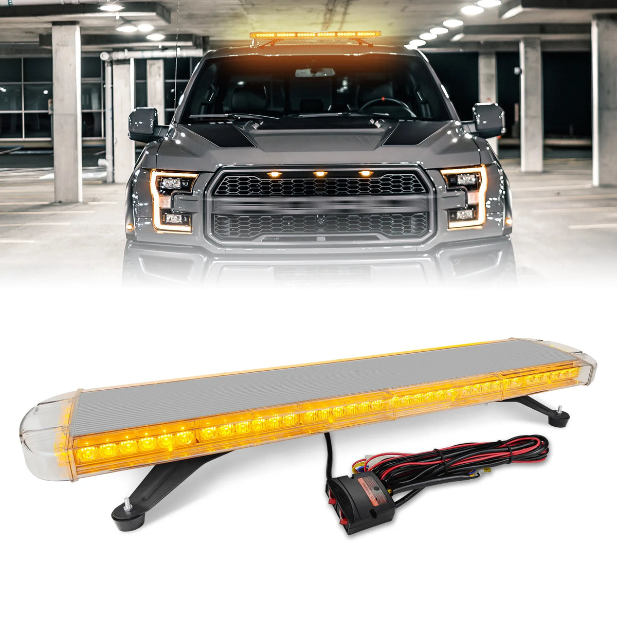 Digital Wireless 84 Led Roof Top Light Bar For Vehicle Road Administration Traffic Light Lights Light Auto Exterior Lighting