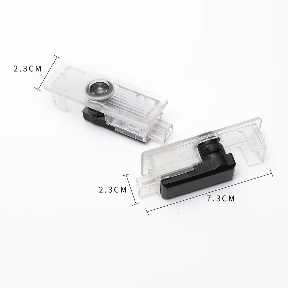 GPRGIT Maserati Quattroporte 2006-2019 Car Door LED Projector Logo Ghost Shadow Light Glass Slide 12V