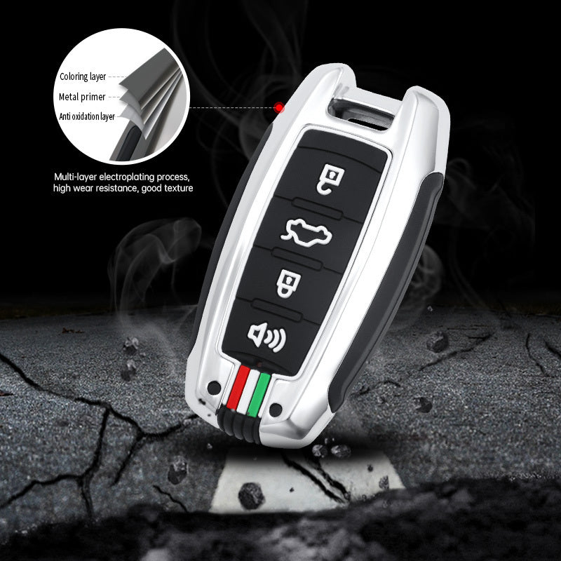 GPRGIT Remote Zinc Alloy Car Key Case Cover for Great Wall Haval Coupe H7 H8 H9 F5 F7 H2S GMW H6