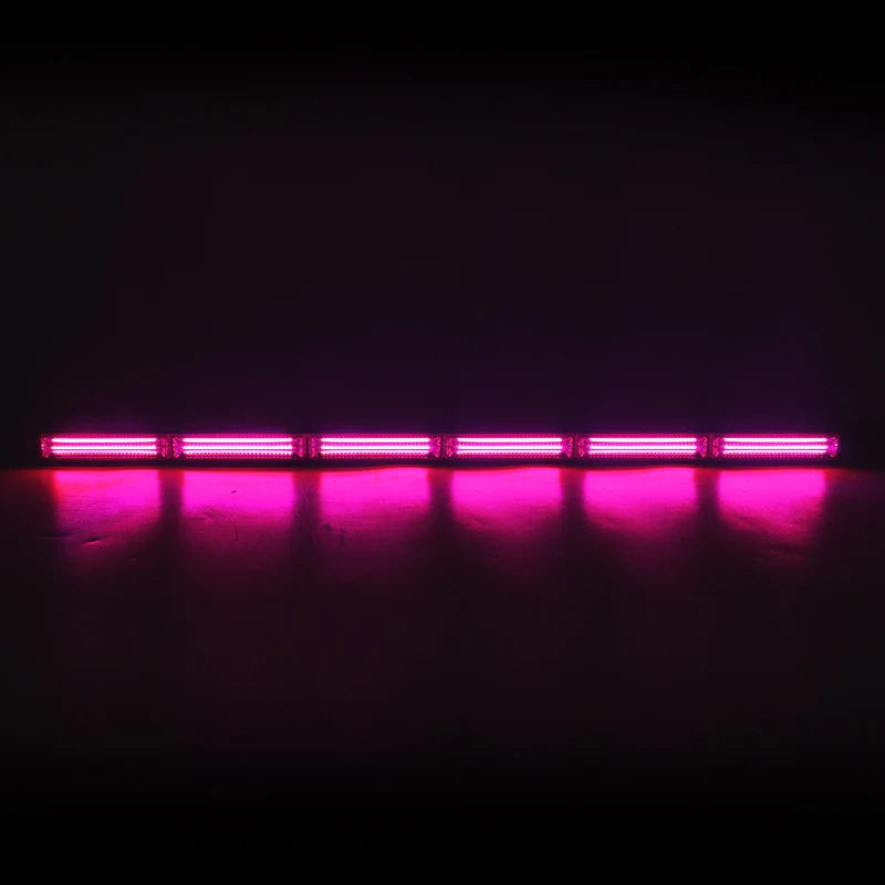 35 Inch Single Sided COB Strobe Light Bar Truck Pickup Traffic Emergency LED Warning Flash Light Others Car Lighting Accessories