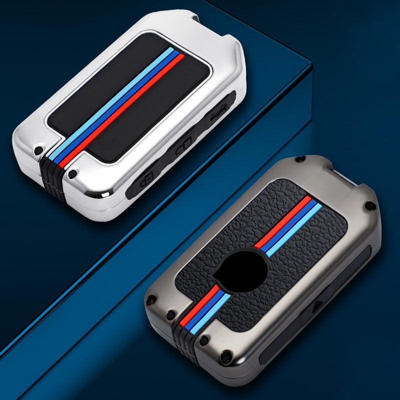 GPRGIT Zinc Alloy Car Key Case Cover Key Bag New Design for Volvo S90 V90 XC90 XC60 XC40 Protective Keychain Auto Car Accessories