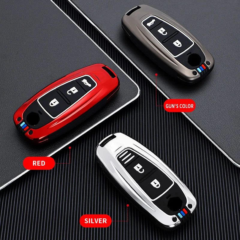 GPRGIT Zinc Alloy Car Key Case Cover for Suzuki Swift Grand Liana SX4 Window Vitara Amagatarai Keychain Car Accessories
