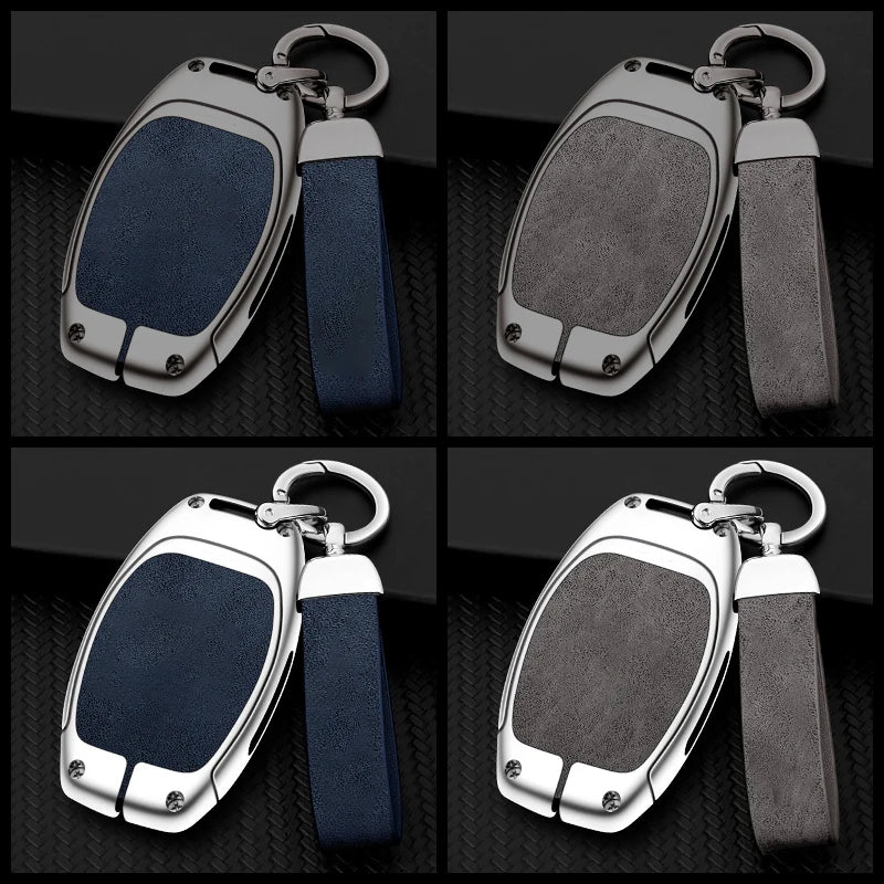 GPRGIT Zinc Alloy Leather Car Key Case Cover for Maxus G50 Plus LDV D60 G10 G20 RV V80 V90 T60 T70 EUNIQ5