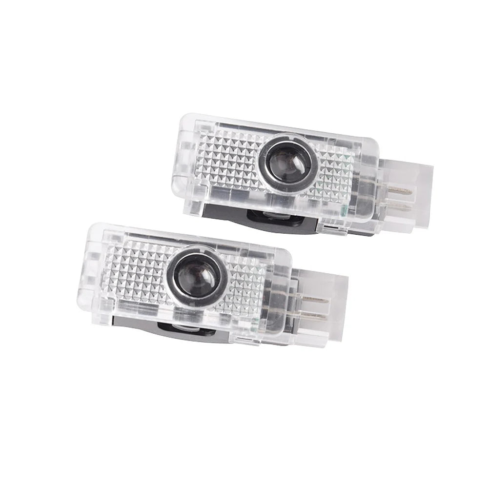 GPRGIT LED Laser Projector Lamp Car Courtesy Door Logo Welcome Light for Mercedes Benz C CLK SLK SLR MABACH W203 W208 W209 W171 W172