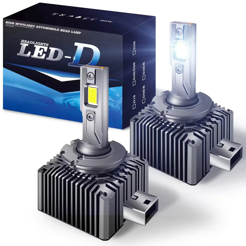 GPRGIT D Series LED Headlight D1S D2S D2R D3S D4S D4R D5S D8S Xenon White Light Universal