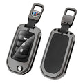 GPRGIT Zinc Alloy Car Key Case Cover Shell Holder Protector for Honda XRV CRV Civic Accord City Jazz Marina Wisdom