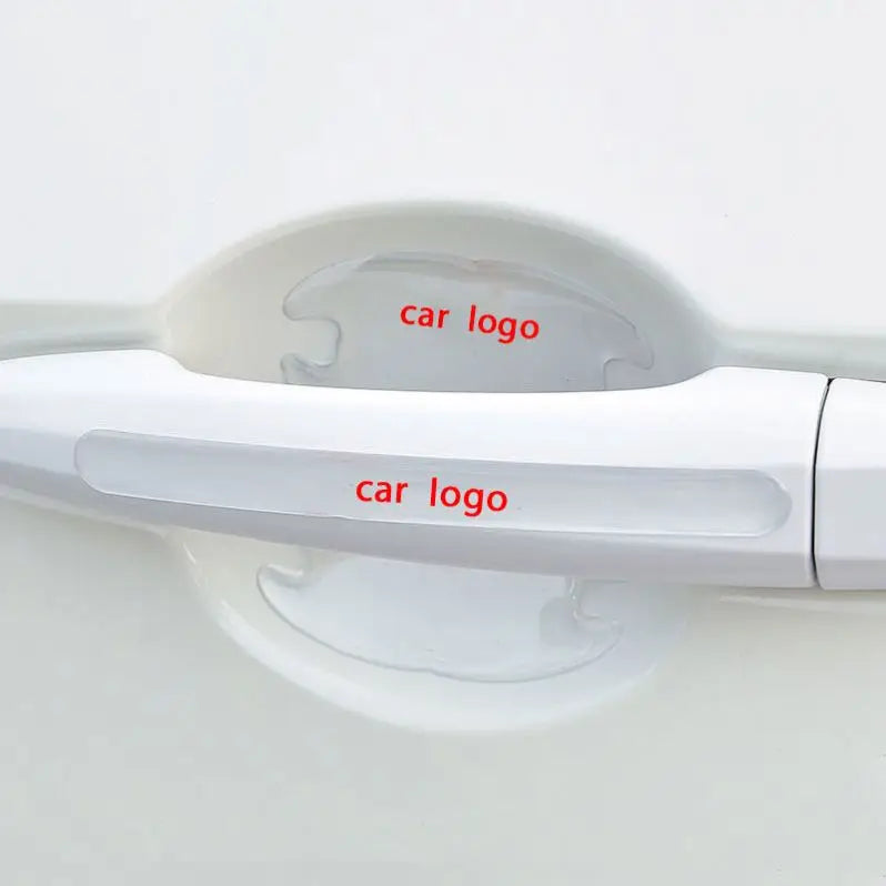 GPRGIT Universal Car Door Bowl Film - Anti-Scratch Protector for Door Handle / Mirror / Wheel
