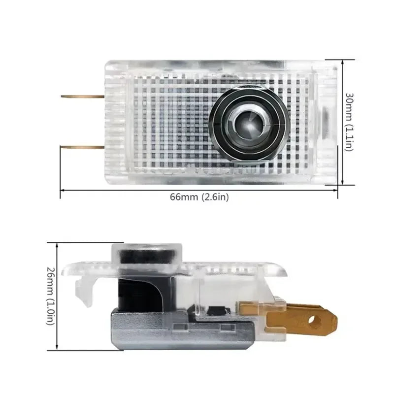 GPRGIT Car Door Lights Led Logo Projector for Mercedes Benz W210 W639 E220 E200 E230 E240 324 Sprinter Viano Vito