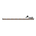 Suction Cup Mount LED Traffic Advisor Strobe Flashing Light Bar Rear Window Emergency Warning Lightbar for Vehicles Snowplow