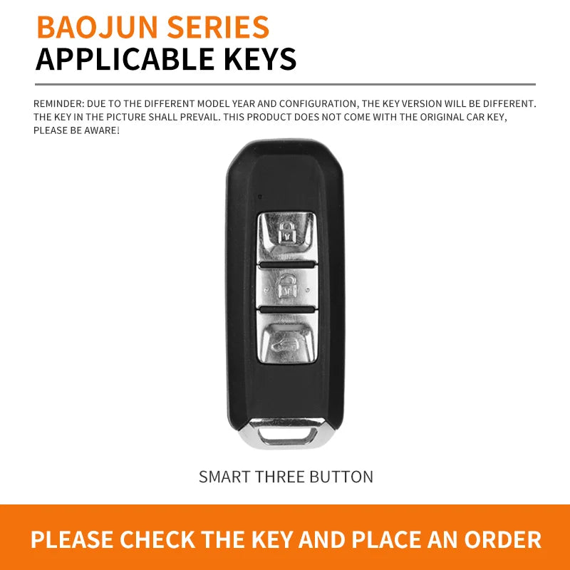 GPRGIT High Quality Car Key Case Alloy Leather Keychain for Baojun 510 730 360 560 RS-5 530 630 for Wuling Hongguang S