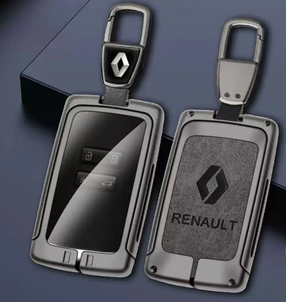 GPRGIT Zinc Alloy Car Key Case for Renault Koleos Kadjar Scenic Megane Sandero Espace Clio Captur Kangoo Laguna Talisman Twingo