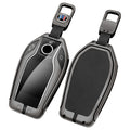 GPRGIT Car Logo Leather Car Key Case for BMW 5 7 Series G12 G11 G30 G32 G31 I8 I12 I15 G01 X3 G02 X4 G05 X5 G07 X7