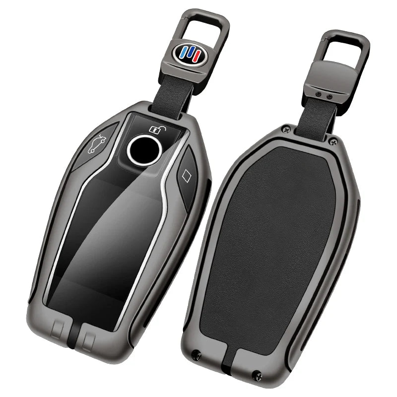 GPRGIT Car Logo Leather Car Key Case for BMW 5 7 Series G12 G11 G30 G32 G31 I8 I12 I15 G01 X3 G02 X4 G05 X5 G07 X7