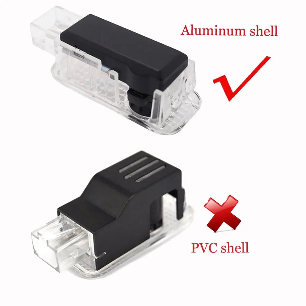 GPRGIT Car LED Door Logo Light for Audi A3 A4 B8 B6 A5 B7 A3 A6 C5 A6 C6 Q7 Q5 Q3 A1 A7 R8 TT TTS S Line Ghost Welcome Lamp