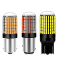 GPRGIT 1156 BAU15S PY21W 144SMD LED Bulbs Canbus BA15S P21W T20 T25 Turn Signal Tail Stop Backup Reversing Lamp
