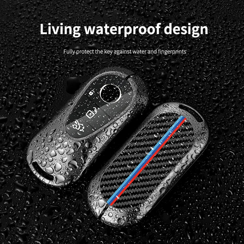 GPRGIT Car Logo Key Case for Mercedes Benz C S Class W223 W206 S260L S350L S400L S450L S500L Maybach S480 S580 2020 2021 2022