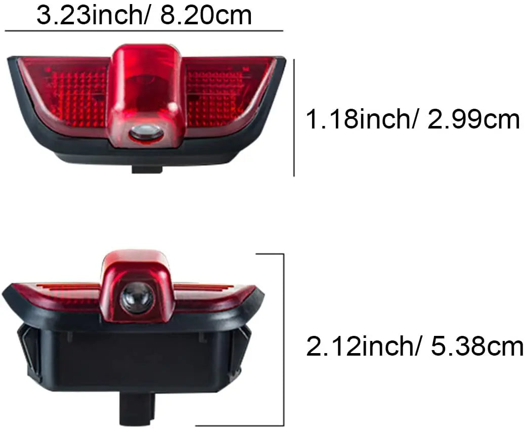 GPRGIT Car LED Logo Ghost Light Door Lights Projector Welcome Lamp Accessories Emblem Lamps for Mercedes Benz