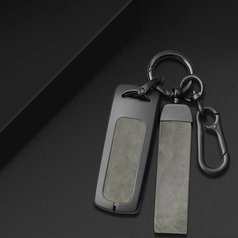 GPRGIT Leather Car Remote Key Fob Cover Case for Mazda 2 3 6 MX-5 Atenza Axela Demio CX-5 CX5 CX-3 CX7 CX-9