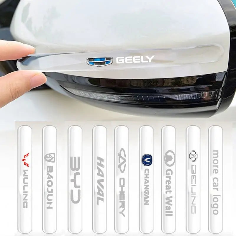 GPRGIT Universal Car Door Bowl Film - Anti-Scratch Protector for Door Handle / Mirror / Wheel
