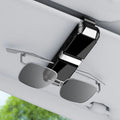 GPRGIT Dual-Ended Car Sun Visor Sunglasses Holder Clip ABS Universal
