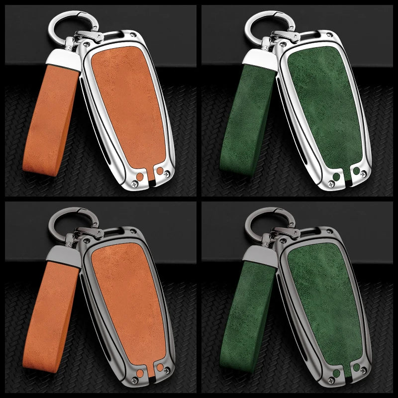 GPRGIT Zinc Alloy Car Remote Key Case for Ford Raptor F150 F-150 Remote Control Protector Key Cover
