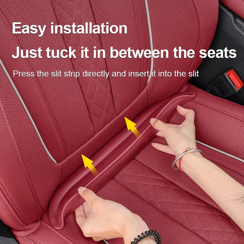 GPRGIT General Motors Seat Angle Gap Leak Sealer, Rear Seat Bottom Gap Protector, PU Car Interior Decor Strip