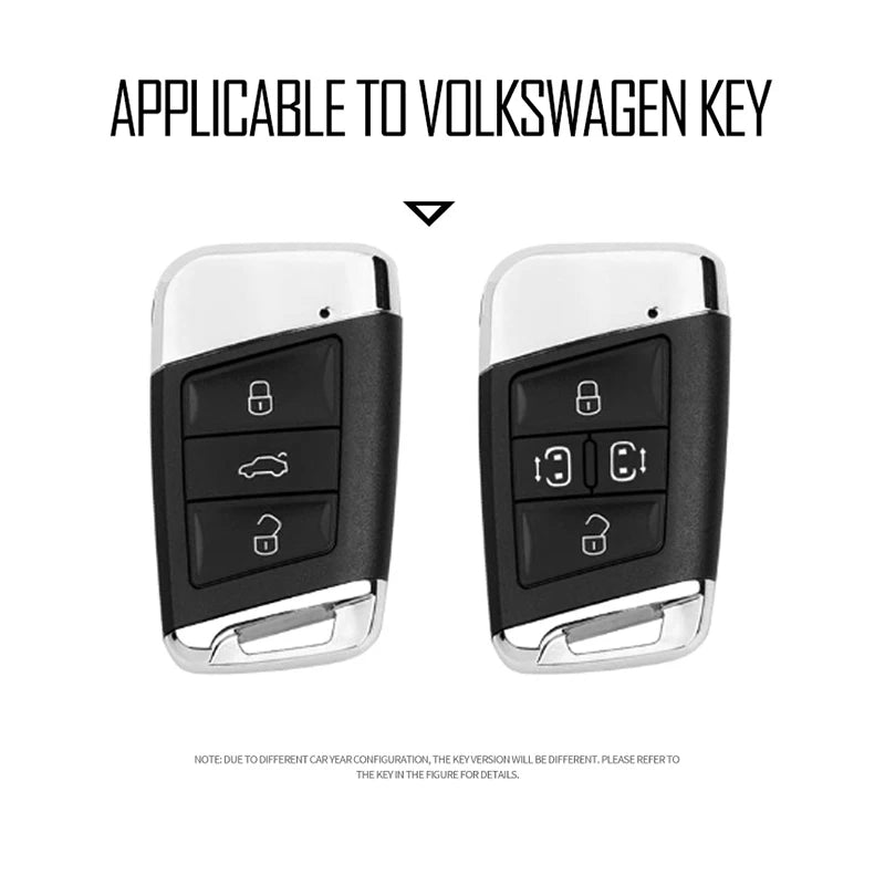 GPRGIT Metal Car Key Cover Case for VW Magotan GTE Passat B8 CC Arteon & Skoda Fabia Superb A7 Kodiaq