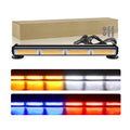 Automobile LED COB Flashing Light Bar Dual Row Strobe Security Warning Light for Truck Ofroad Boat Lighting Accessories