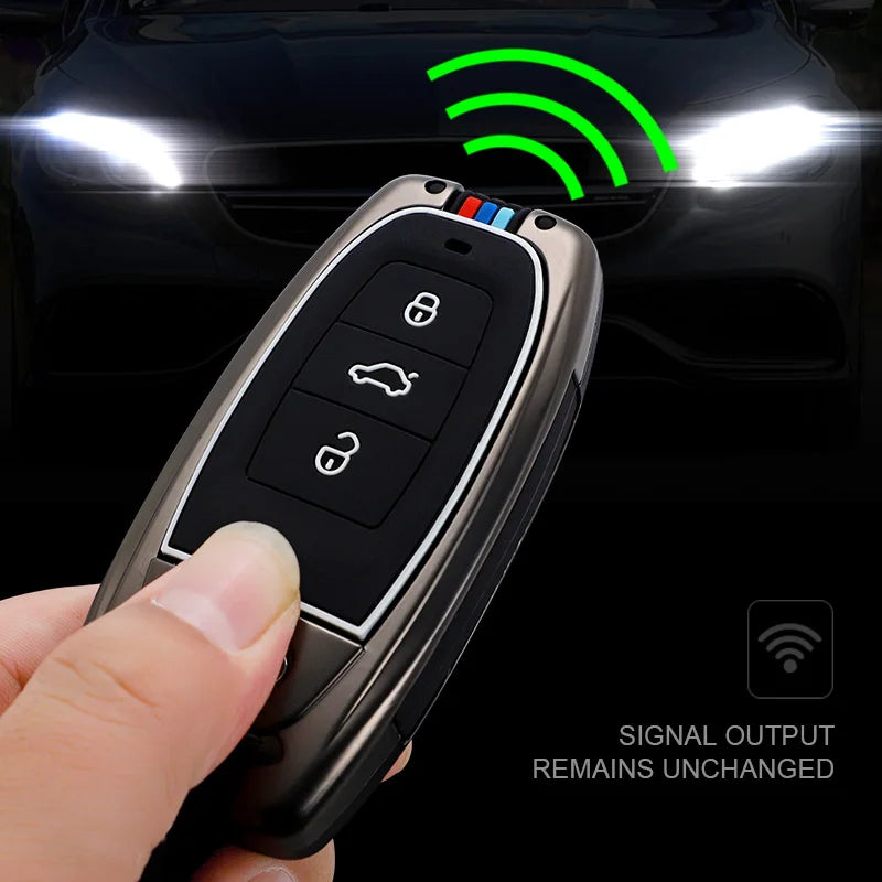 GPRGIT Zinc Alloy Car Key Case Cover for Audi A1 A3 8V A4 B8 B9 A5 A6 C7 A7 A8 Q3 Q5 Q7 S4 S6 S7 S8 R8 TT Protector Bag Accessories