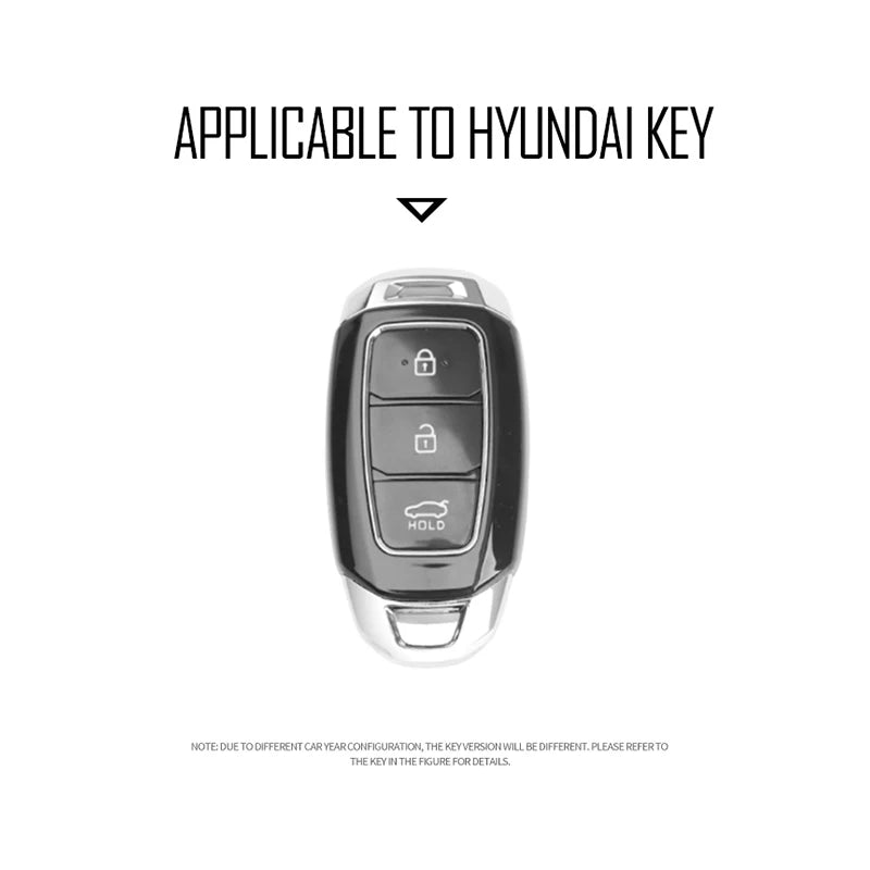 GPRGIT Car Remote Key Cover Case for Hyundai Palisade Limited 2020 SEL 2023 Elantra Sel Santa Fe Veloster Santa Fe Kona