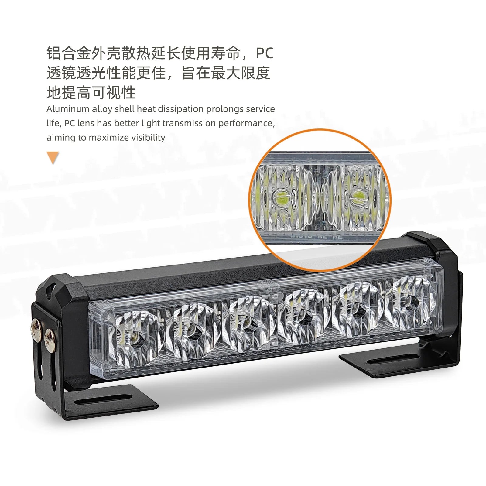 2in1 Super Bright 12V COB LED Lights White Red Blue Strobe Light Remote Control Wireless Auto Electronics Daytime Light Light