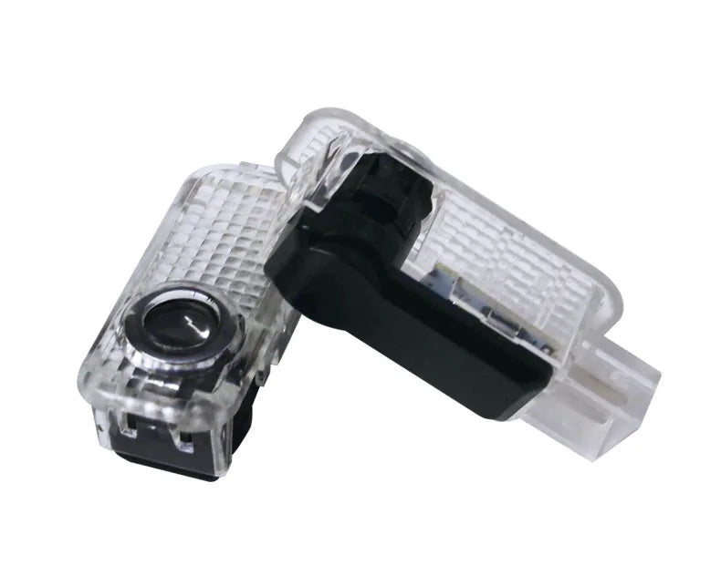 GPRGIT Car Door LED Ghost Shadow Projector Welcome Lamp for Audi Series 12V