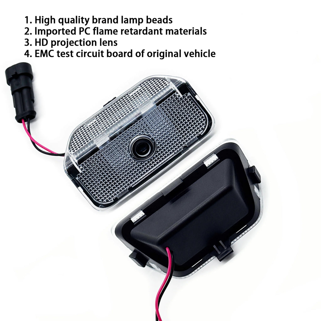 GPRGIT HD LED Logo Projector for Car Door Mahindra Welcome Display Ghost Projector Car Accessories